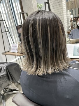 フェリア 渋谷(Feria) 【Feria渋谷】ショートバレイヤージュ☆渡邉悟