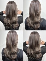 グルグル 新小岩店(GULGUL)&nbsp;ハイライトが可愛いグレージュカラー【佐藤】