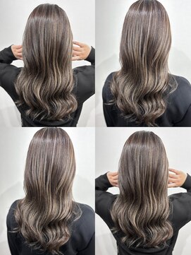 グルグル 新小岩店(GULGUL) ハイライトが可愛いグレージュカラー【佐藤】