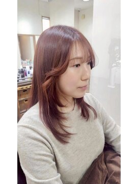 イタクラ 赤道店 (ITAKURA) ピンクブラウン/春カラー/秋カラー/ロングヘア/ミディアムヘア