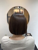 ケー 北千住(K.)&nbsp;ミニボブ 切りっぱなしボブ 髪質改善【北千住髪質改善】
