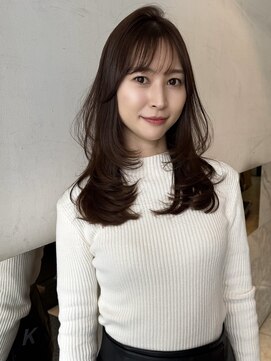 アクシス 栄店(`AXIS) イメチェン/ピンクベージュ/アンブレラカラー/前髪/栄矢場町