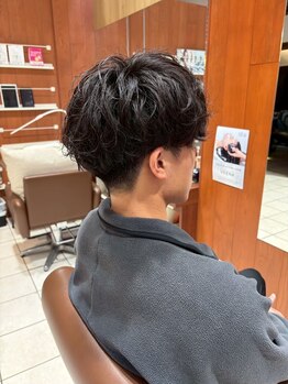 美容室エクストラアーツジャパン(X ARTS JAPAN)の写真/メンズカット&ニュアンスパーマが得意☆ナチュラルでカッコいいヘアスタイルに！