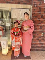 媛(en)&nbsp;七五三★7歳着付け日本髪メイク★訪問着着付けヘアー　レンタル