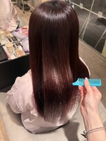 ユナイテッドビューティーウェストコースト(UNITED BEAUTY WEST COAST)&nbsp;髪質改善/ブラウンレッド/艶髪