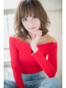 モッズ ヘア 福岡姪浜店(mod's hair) 華やぐ☆エアーウェーブミディ