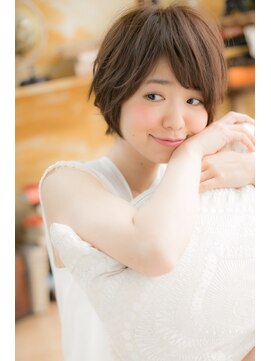 スタジオテオ(studio Teo) アッシュベージュショート　【enoruha】