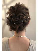 ロータス ヘアデザイン(LOTUS hair design.)&nbsp;お呼ばれヘアセット×guest style