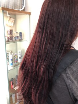 リズ オブ ヘアー(Lis of hair) レッド☆ロング