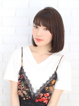ヘナ ファクトリー 十条店 ツヤツヤミディアムボブ