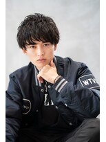 オースティン 錦糸町(AUSTIN)&nbsp;ビジネスツーブロックOK★かき上げトランクスヘアくせ毛風パーマ