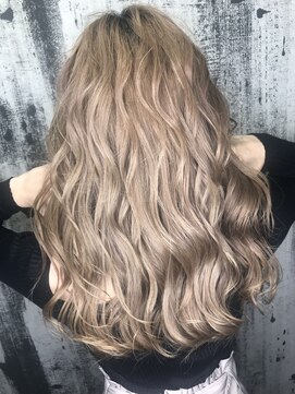 ヘアリゾートユア 新大久保店(hair resort YuA) ミルクティーカラー【新大久保　美容室 Ai】