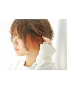 透明感のある大人気メニュー！ハイライト、バレイヤージュなど"外国人風"最旬ファッションカラーにも対応♪