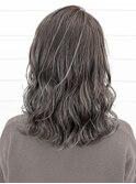 【AUBE HAIR】フォギーベージュ_セミウェットミディ