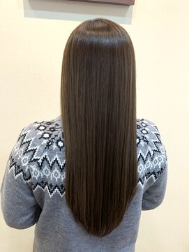 アメイジングヘアー 千歳店(AMAZING HAIR) 【AMAZING HAIR千歳店/横山】髪質改善×オリーブグレージュ