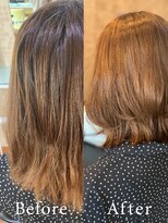 アークスヘアー&nbsp;大人かわいい☆フェアリーな透明感&ツヤ感ブラウンベージュ