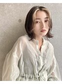 ショートボブ/外ハネ/フェイスフレーミング/ネオウルフ[平井駅]