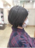 ３０代４０代５０代☆乾かすだけでまとまる☆ショートボブ