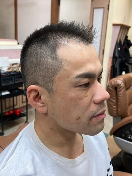 アポロカットステージ 相模大野店 アップバング/ツーブロックマッシュ<理容室>[メンズ/相模大野]