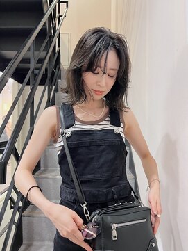 ニディー バイ デイジー(Nidee by Daisy) くびれボブ ヘルシースタイル　ボブ　ショコラアッシュ