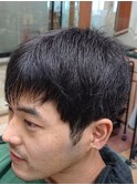アップバング/ツーブロックマッシュ<理容室>[メンズ/相模大野]