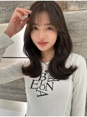 ブリーチなしオリーブカラーフェイスレイヤー【肥田亜沙美】