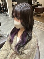 イングスジャパン(ings JAPAN)&nbsp;インナーカラー×紫