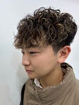 インパークス 江古田店(hair stage INPARKS) ツーブロック刈り上げ　パーマスタイル