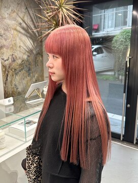 ソル 栄矢場町(SOL) 切りっぱなしボブ/美髪/ピンクブラウン[栄駅/矢場町駅]