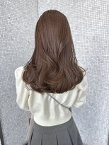 ティア(Tia.) ミディアム/グレージュ/韓国風/髪質改善トリートメント/縮毛矯正