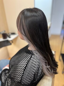 美容室 ルミネ インナーカラー