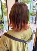 【Zina 天王寺】オレンジグラデーション【山田】