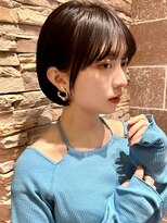 イメチェン前髪小顔ショート_銀座