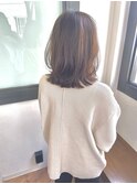 抜け感外ハネミディアム　20代30代40代