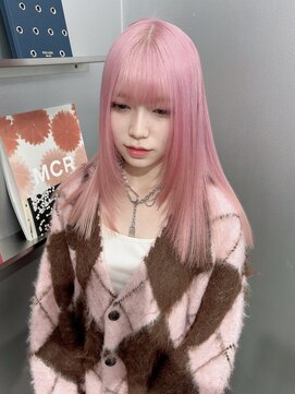 ペレ 梅田(PELE) 黒髪/ボブルフ/ネビージュ/小顔/ワンレン/梅田/髪質改善/前髪