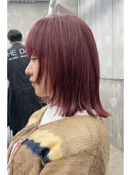 ザ デイ(THE DAY) ボルドーカラー/レッドカラー/フェイスレイヤー