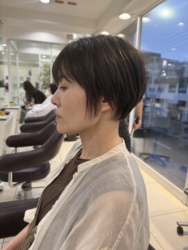 ハピネス 西大寺店(Happiness) ショートカット×ひし形ショートボブ×髪質改善30代40代50代