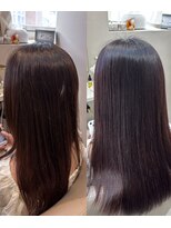 マキュムドオリ 並木通り(MAQUM) 【Rei限定】巻ける髪質改善ストレート×プレミアムけあからーあ
