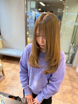 パーミル ヘア クマモト(permille ‰ hair Kumamoto) ミディアムレイヤー×ワンカール