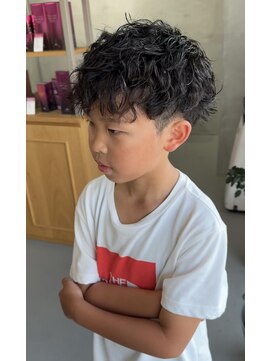 リル 住吉店(LiL) kids perm style