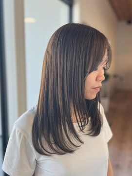アパートメントヘアー 髪質改善ヘアカラー/佐賀/アッシュグレージュ