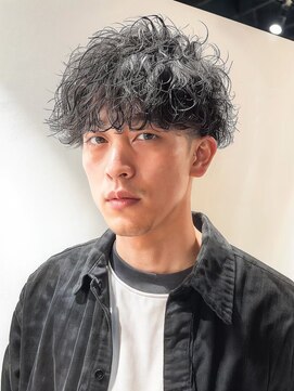 フランズ いわき(FLUNS) ニュアンスパーマ/マッシュ