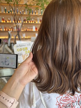 アチーブティルスマートサロン 豊川末広通店(achieve till Smart Salon) #ニュアンスカラー