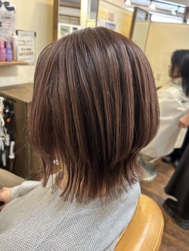 アイフラット 稲沢(I-FLAT) カット　カラー　ハイライト