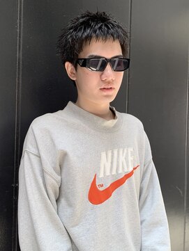 シオ ヘアー デザイン(Sio. hair design) スパイキーショート ダウンバング