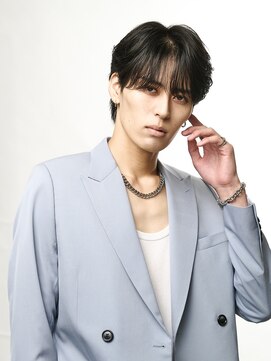 レガシー(REGASEA) シースルーマッシュ 韓国メンズヘア カルマパーマ ダウンパーマ