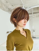 ハピネスフィール 宇治店(Happiness FEEL)&nbsp;大人可愛い20代30代40代くびれレイヤーショート/顔周りカット/