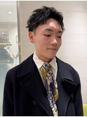 ラフ質感モードメンズショート