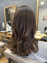 アルファ 我孫子店(alpha)&nbsp;ナチュラルブラウン/ミディアムスタイル/巻き髪/我孫子駅