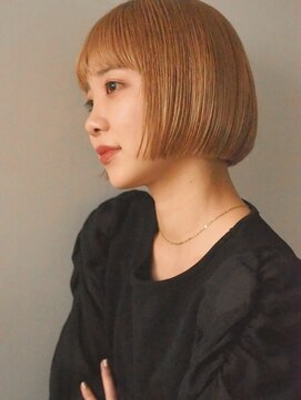 ここち 髪処 / 大島駅【4月6日NEW OPEN（予定）】 2026年春夏　マニッシュボブ＋ハイトーンベージュ